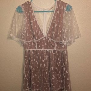 Sparkly Star Romper